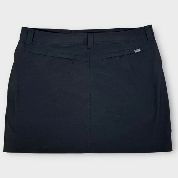 Eddie Bauer Black Skort Women's 16 Golf Athletic Outdoor Activewear Skirt - Picture 2 of 11